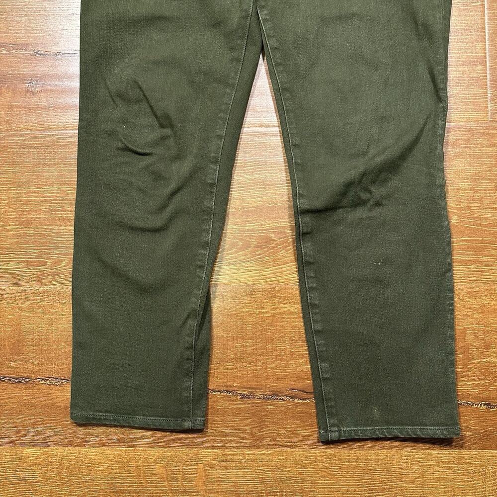 Veronica Beard Jeans Womens 32x26 Olive Green Chino Pants Army Retro City USA - Picture 4 of 16